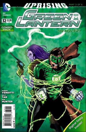 Green Lantern (2011) issue 32-B Polybagged Billy Tan Cover Combo Pack