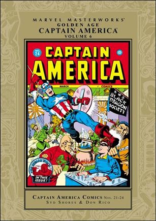 Marvel Masterworks: Golden Age Captain America Cover Image 2