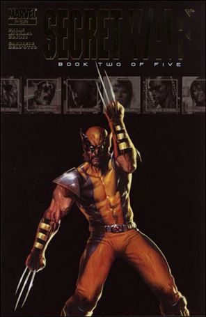 Secret War issue 2 Gold Foil Cover
