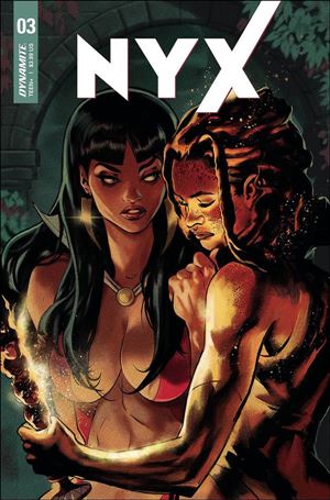 Nyx (2021) issue 3-B Fernando Dagnino Cover