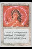 Magic the Gathering: 4th Edition (Base Set) card 17 Circle of Protection: Red
