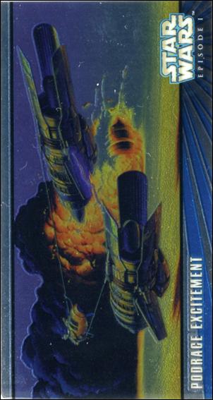 Star Wars: Episode I Widevision: Series 2 (Chromium Subset) card C3 Podrace Excitement