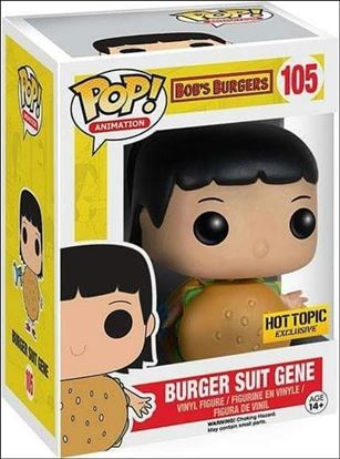 POP! Animation figure 105 Burger Suit Gene Hot Topic Exclusive