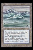 Magic the Gathering: Ice Age (Base Set) card 355 Ice Floe