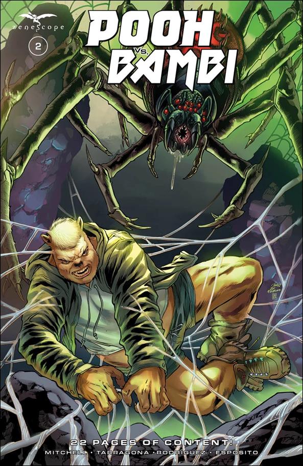 Pooh vs. Bambi issue 2-B Igor Vitorino Cover