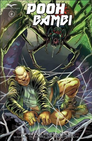Pooh vs. Bambi issue 2-B Igor Vitorino Cover