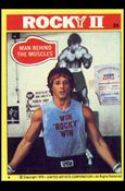 Rocky II (Base Set) card 24 Man Behind the Muscles