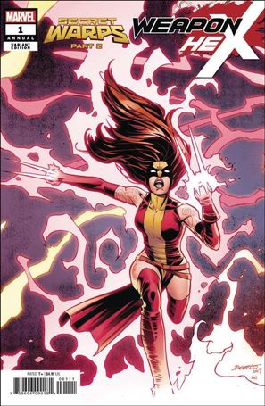 Secret Warps: Weapon Hex Annual issue 1-B Carlos Pacheco Cover