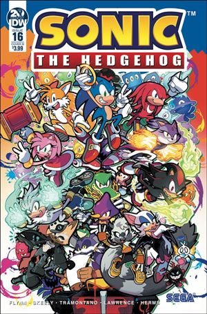 Sonic the Hedgehog (2018) issue 16-B Jonathan Gray Cover