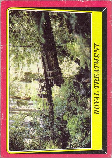 Star Wars: Return of the Jedi: Series 1 (Base Set) card 81 Royal Treatment