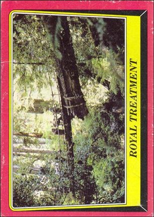 Star Wars: Return of the Jedi: Series 1 (Base Set) card 81 Royal Treatment