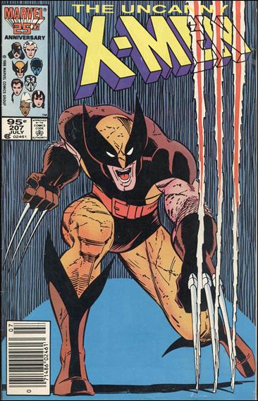 Uncanny X-Men (1981) issue 207-B Canadian Price Cover