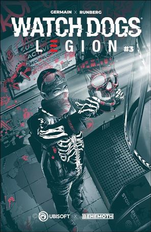 Watch Dogs: Legion issue 3-C Skull Cover