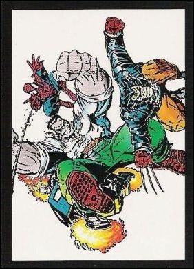 Ghost Rider II (Base Set)  card 54 Fantastic Four?