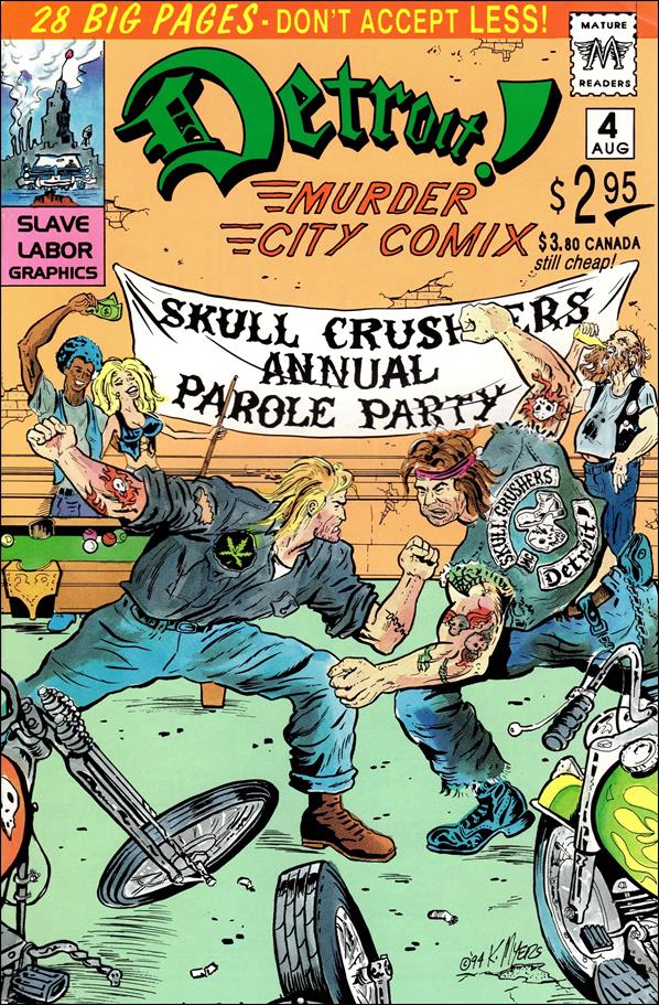 Detroit! Murder City Comix issue 4