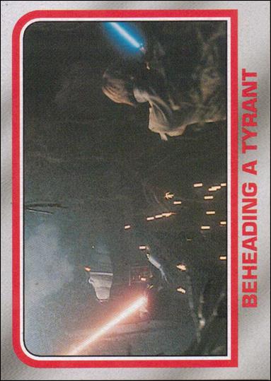 Star Wars Heritage  (Base Set) card 36 Beheading a Tyrant
