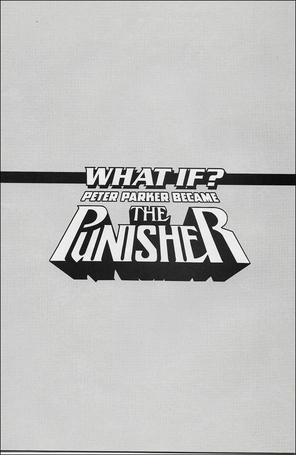 What If? The Punisher issue 1-D TItle Only Cover