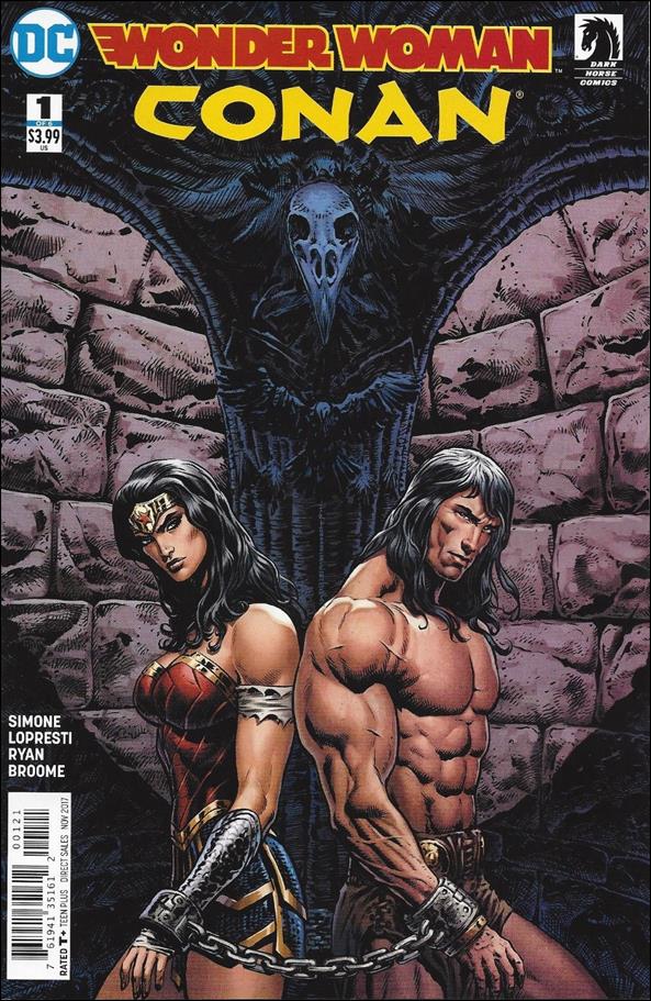 Wonder Woman/Conan issue 1-B Liam Sharp Cover