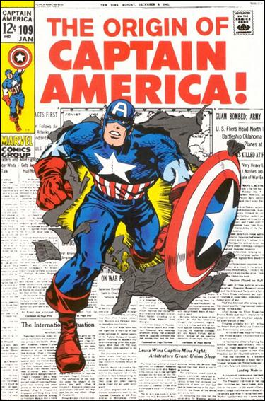 Captain America (1968) issue 109-B JC Penney Marvel Vintage Pack Edition
