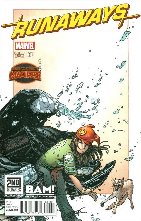 Runaways (2015)  issue 1-C Joyce Chin BAM! / 2ND & Charles Cover
