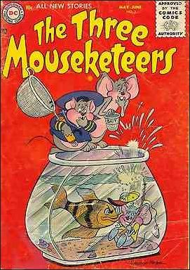 Three Mouseketeers (1956) issue 2