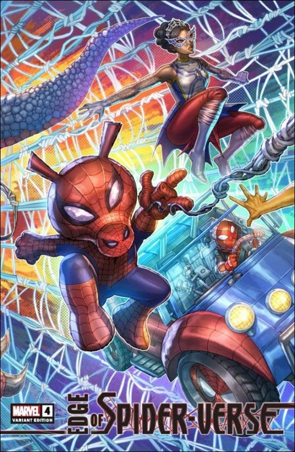 Edge of Spider-Verse (2022) issue 4-F Alan Quah Exclusive Trade Dress Cover