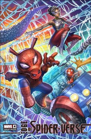 Edge of Spider-Verse (2022) issue 4-F Alan Quah Exclusive Trade Dress Cover