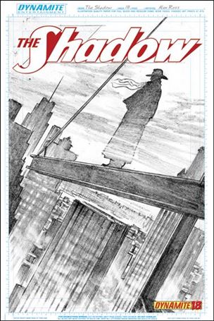 Shadow (2012) issue 18-E Alex Ross 1:15 Sketch Cover