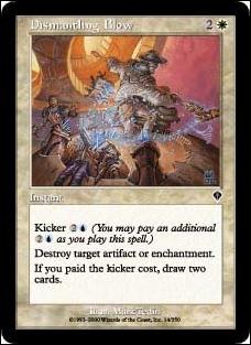 Magic the Gathering: Invasion (Base Set) card 14 Dismantling Blow