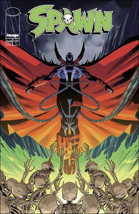 Spawn issue 360-B Marco Failla Cover