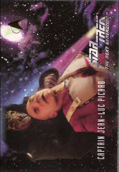 Star Trek: The Next Generation - The Episode Collection Season One (Base Set) card 96 Captain Jean-Luc Picard