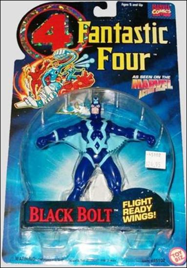 Fantastic Four  figure 2 Black Bolt (Flight Ready Wings)