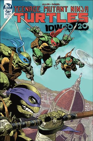 Teenage Mutant Ninja Turtles 20/20 issue One-Shot-B Gabriel Rodriguez 1:10 Cover