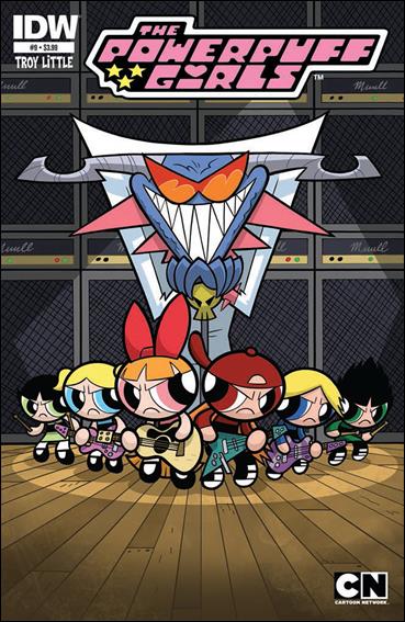 Powerpuff Girls (2013) issue 9 Troy Little Cover