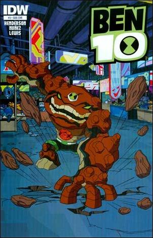 Ben 10 issue 3-B Animation Art Subscription Cover