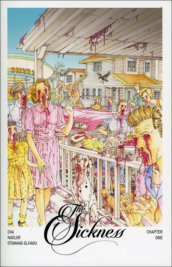 Sickness issue 1-B Shintaro Kago 1:5 Cover