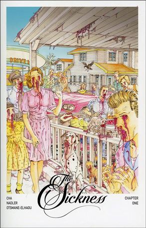 Sickness issue 1-B Shintaro Kago 1:5 Cover