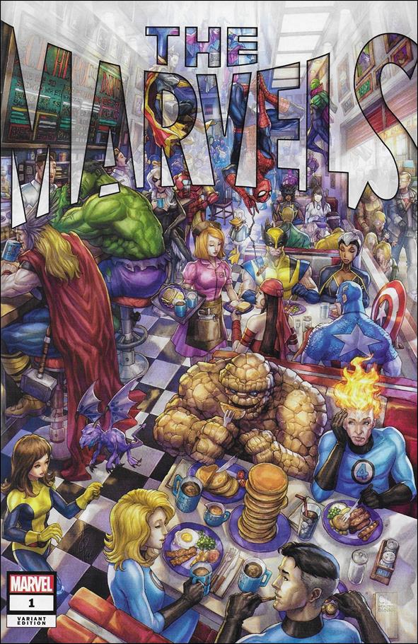 Marvels (2021) issue 1-E Alan Quah Comics Kingdom Canada Cover