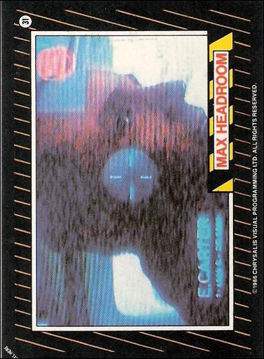 Max Headroom (Base Set) card 31