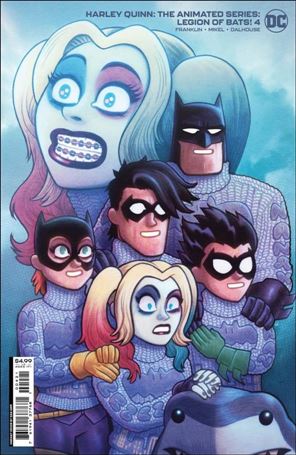 Harley Quinn: The Animated Series: Legion of Bats! issue 4-B Dan Hipp Cardstock Cover