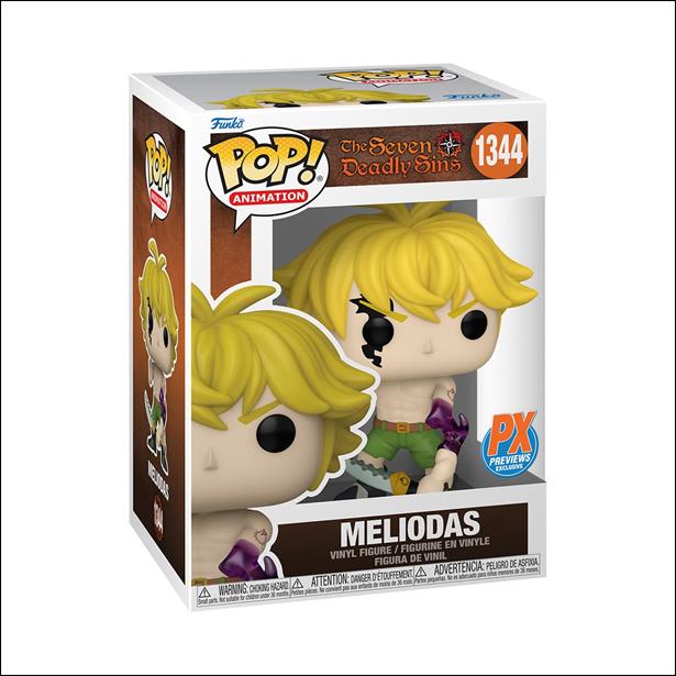 POP! Animation figure 1344 Meliodas (PX Previews Exclusive)