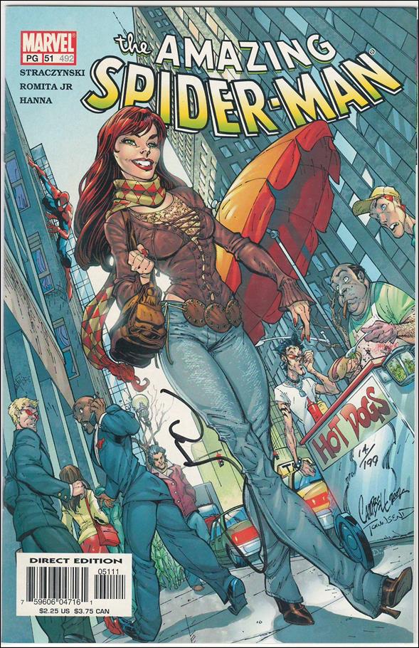 Amazing Spider-Man (1999) issue 51-B DF Signed by Tim Townsend 1/199
