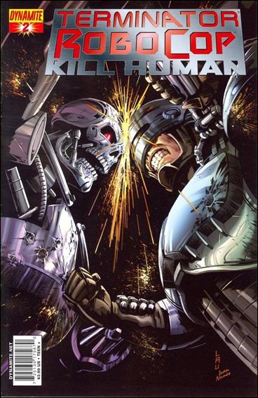 Terminator/Robocop: Kill Human issue 2-B Jonathan Lau Cover