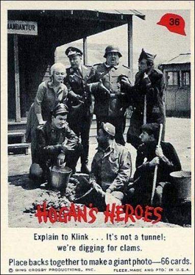 Hogan's Heroes (Base Set) card 36 Explain to Klink... It's not a tunnel; we're 