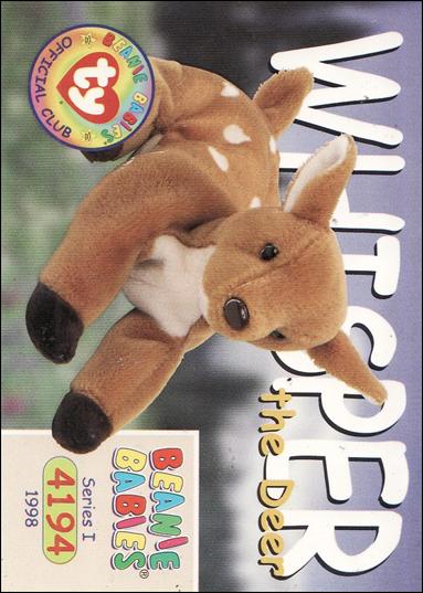 Beanie Babies Series 1 (Base Set) card 146 Whisper the Deer