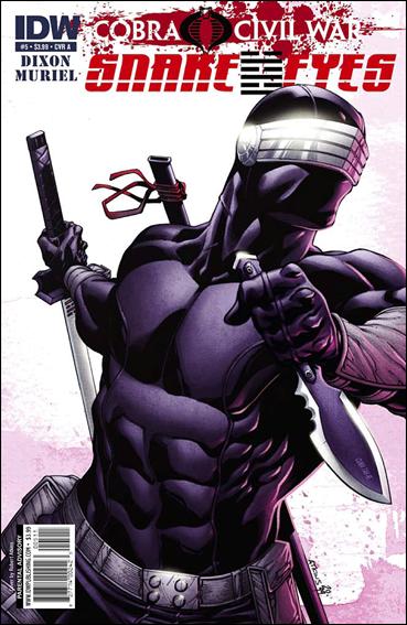 G.I. Joe: Snake Eyes (2011) issue 5 Robert Atkins Cover