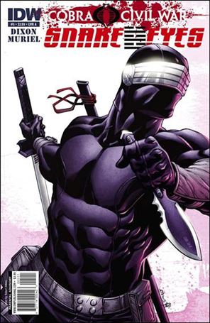 G.I. Joe: Snake Eyes (2011) issue 5 Robert Atkins Cover