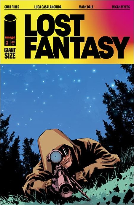 Lost Fantasy issue 2 Luca Casalanguida Cover