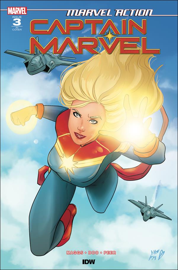 Marvel Action: Captain Marvel (2019) issue 3-B Yasmin Flores Montanez Cover