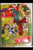 Earthworm Jim (1994) figure 2 Battle Damage EWJ
